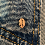 Coffee pins - Unidad grano de café - Oro